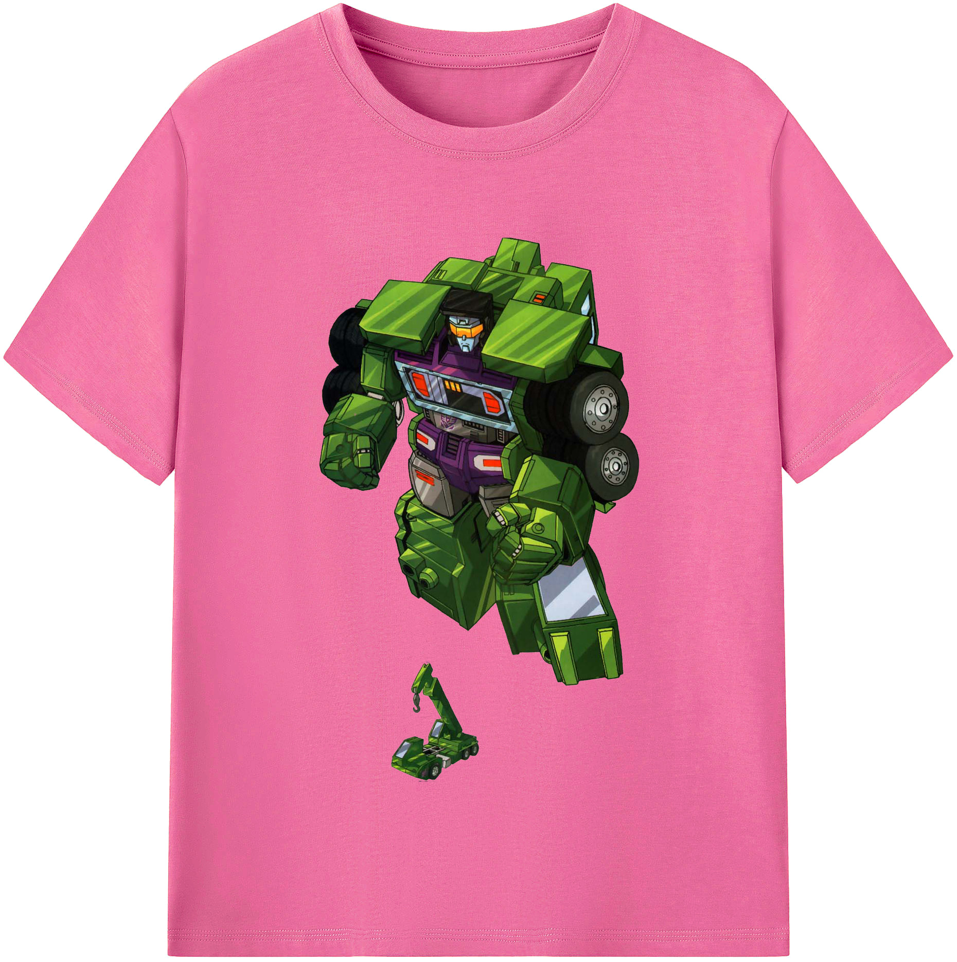 （画像用）  レディースカジュアルプリントTシャツ（綿100％）